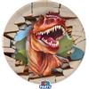 Big Party Piatti Carta D 18 Cm Dinosaurs Cf 6 Pz