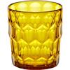 GUZZINI Bicchiere Basso Decoro 3 Vanity Bio-Based D 8,5 Cm 360 Cc Giallo Zafferano