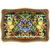 Regalo Italiano Vassoio Rettangolare Melamina Lemon 30 x 21 Cm H 2 Cm Giallo