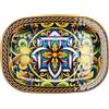 Regalo Italiano Vassoio Rettangolare Melamina Lemon 43 x 32 Cm H 2 Cm Giallo