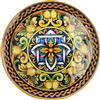 Regalo Italiano Piatto Fondo Melamina Lemon D 22 Cm H 4,5 Cm Giallo
