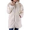 Regalo Italiano Felpa Natale Plaid Flanella Sherpa Ass. Bianco Grigio Marrone 1 Pz