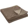 Bizzotto Plaid Essential Natale 180 x 150 Cm Marrone