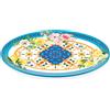 GUZZINI Vassoio Ovale Grande Flower & Lemon Melamina Table Decor