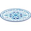 GUZZINI Vassoio Ovale Grande Decoro Blues Melamina Table Decor
