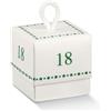 Scotton Scatola Fleur 18 ° Compleanno 50 x 50 x 50 Mm 10 Pz