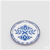 EDG Enzo De Gasperi Piatto Dessert H 2 Cm D 20,5 Cm Bianco Royal Blue