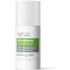 SOOL Crema Contorno Occhi Lift & Soothe 200 mg CBD, 15 ml | Formula Leggera per Occhiaie, Gonfiore e Borse sotto gli Occhi | Ingredienti 100% Naturali | Crema Nutriente e Idratante