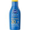 NIVEA SUN Protect & Hydrate SPF 30 Formato Viaggio 100 ml, Crema solare 30 idratante 48h ad assorbimento rapido, Protezione solare 30 resistente all'acqua con Vitamina C e Acido Ialuronico