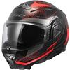 Ls2 Casco Moto Modulare P/J LS2 FF910 ADVANT II ASTRAL Rosso