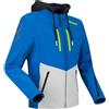 Bering Giubbotto Moto Bering ROTOR Blu Chiaro Grigio