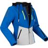 Bering Giubbotto Moto Donna Bering LADY ROTOR Blu Chiaro Grigio