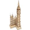 Rolife Modello in legno - Architettura con led (Big Ben)