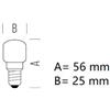 Bot Lighting S.r.l. Lampadina Piccola Pera per Cancelli led 24v dc 1,6w e14 Luce Calda 2700k bot