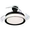 Philips Lighting Ventilatore da Soffitto Plafoniera led con Pale a Scomparsa, Telecomando Colore