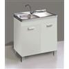 Mabel S.r.l. Mobile Cucina Sottolavello cm 80 Bianco 2022