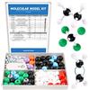 Swpeet - Kit per studenti e insegnanti, modello molecolare, chimica organica, modello molecolare, per studenti e insegnanti, 76 atomi e 102 maglie e 1 strumento di rimozione dei collegamenti