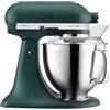 Kitchenaid Artisan, planetaria con testa reclinabile 4,8 lt, accessori in acciaio inox, pebble palm