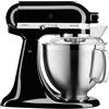Kitchenaid Artisan, planetaria con testa reclinabile 4,8 lt, accessori in acciaio inox, onix black