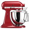 Kitchenaid Artisan, planetaria con testa reclinabile 4,8 Lt, con accessori, Empire Red