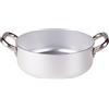 Baldassare Agnelli Casseruola bassa 2 maniglie, in alluminio 3 mm, Ø 55 cm