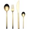 Mepra S.P.A. Due ice oro servizio, 24 pezzi