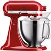 Kitchenaid Artisan, planetaria con testa reclinabile 4,8 lt, accessori in acciaio inox, empire red