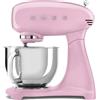 Smeg Impastatrice planetaria full 50's Style, rosa