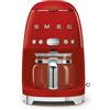 Smeg Macchina da caffè filtro 50's style, rosso