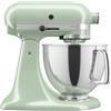 Kitchenaid Artisan, planetaria con testa reclinabile 4,8 lt, accessori in acciaio inox, pistacchio