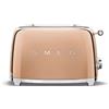 Smeg Tostapane toaster 2 fette oro/rosa anni '50 smeg