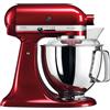 Kitchenaid Artisan, planetaria con testa reclinabile 4,8 lt, accessori inclusi, candy