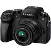 Panasonic Lumix DMC-G7KEC - Fotocamera EVIL da 16 MP, schermo 3, registrazione video 4K, Wi-Fi, RAW, corpo ergonomico, kit con obiettivo Lumix Vario 14-42 mm/F3.5-5.6, colore: nero