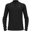 Odlo (TG. M) Odlo Uomo Maglia funzionale a maniche lunghe con zip MERINO 200 - NUOVO