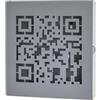 HAKU Cassetta Portachiavi Grigio, Metallo - Dim. L 22 cm x A 24 cm x P 5 cm, Stile Moderno