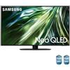 Samsung TV Neo QLED 4K 50" QE50QN90DATXZT Smart TV Wi-Fi Titan Black 2024, Proce