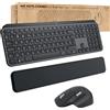 Logitech MX Keys Combo for Business Gen 2, Tastiera e Mouse Wireless Full Size