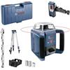 Bosch Professional Laser rotante GRL 400 H (Pannello a singolo tasto, ricevitore laser LR 1, asta graduata GR 2400, treppiede BT 152, portata: fino a 400 m (diametro), in valigetta)