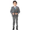 Milano Mayfair Milano, Mayfair, tuta da bambino, colore grigio, per matrimonio, per feste da 12 a 18 m Grigio 14 Anni