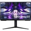 SAMSUNG [ComeNuovo] Samsung Monitor Gaming Odyssey G3 (S24AG300), Flat, 24'', 1920x1080 (Full HD), VA, 144 Hz, 1 ms, FreeSync Premium, HDMI, Display Port, Ingresso Audio, HAS, Pivot, Flicker Free, Eye Saver Mode