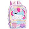 FRANCO COSIMO PANINI EDITORE Franco Panini Mofu Mofu Zaino Unicorno Bambina per Asilo e Tempo Libero con Spallacci Imbottiti