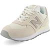 NEW BALANCE 574, Sneaker Uomo, Bianco Sporco, 46.5 EU