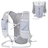 Azarxis 5L Zaino Ultraleggero Traspirante Zaino Trail Running Zaino da Corsa Viaggio Bici per Uomo e Donna (Grigio)