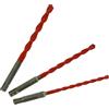 TIVOLY - Set di punte 2 in 1 per calcestruzzo/piastrelle ad alte prestazioni Ø6 - 8 - 10 mm - Foratura piastrelle, terracotta, cemento vibrato e pietra - Coda SDS+ per trapano