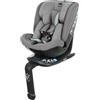 Inglesina Halley Pro, Grey, Seggiolino Auto Rotante 360° ISOFIX, da 0 a 12 Anni (40-150 cm), Reclinabile e Traspirante, Omologato ECE R129/03