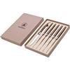 LAGUIOLE - Set di 6 Coltelli da Bistecca Manici in Legno di Noce