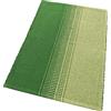 emmevi Tappeto Bagno Cucina Puro Cotone Scendiletto Morbido Assorbente Lavabile Mod.CURCUMA 55X140 VERDE