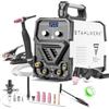STAHLWERK Saldatrice combinata 3 in 1 CT550 ST - compatta, TIG MMA con taglio al plasma, fino a 12 mm, 200 A TIG MMA 50 A CUT, nessuna saldatura di alluminio, 7 anni di garanzia del produttore