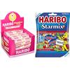 Haribo Chamallows Girondo, Caramelle Marshmallows Incartate Singolarmente, 60 Pezzi Da 12gr [720gr] & Starmix Multipack, 7 Mini Bustine da 40gr, Caramelle Gommose, 280gr
