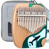 lulupila Kalimba - Pianoforte a 17 tasti in legno Carlimba professionale a 17 tasti strumenti Mbira per adulti e bambini